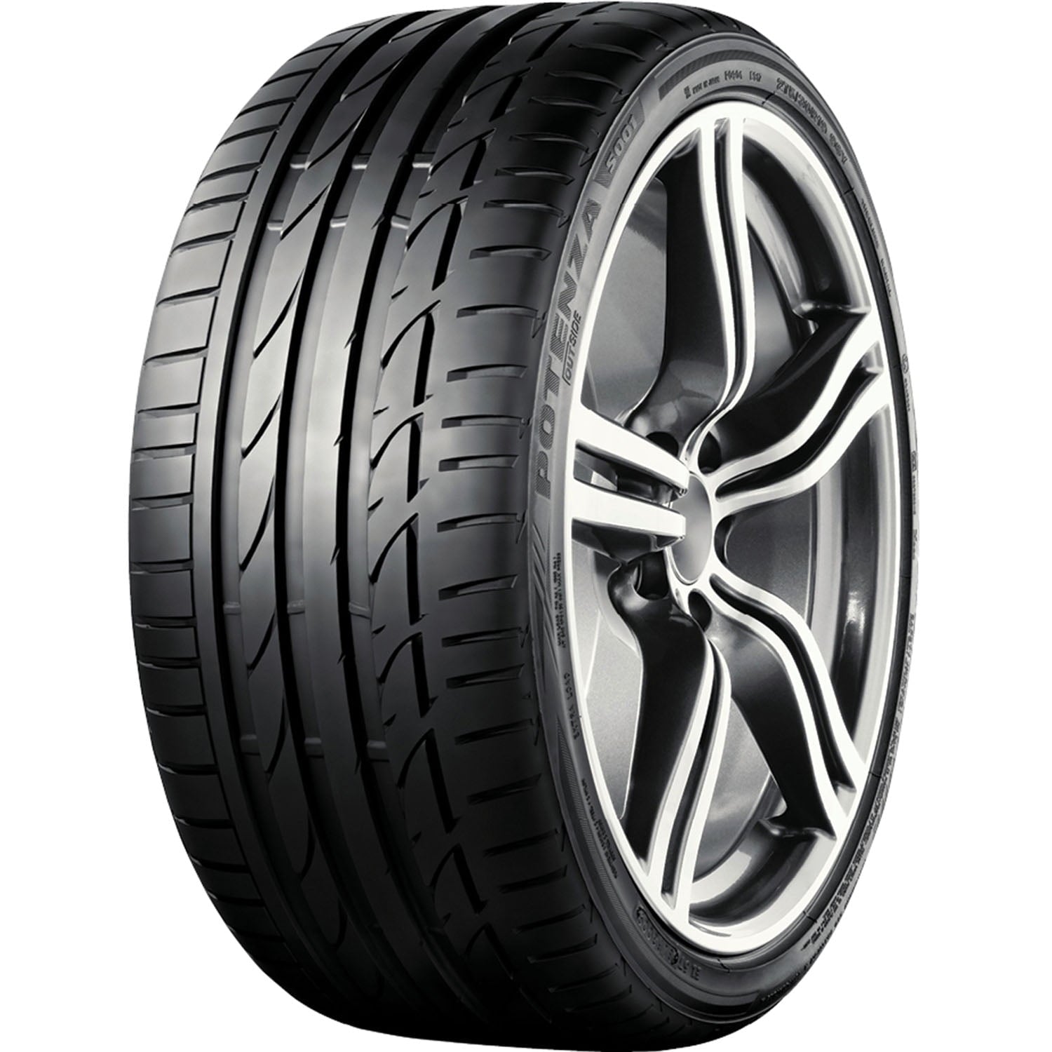 Bridgestone Potenza S001 RFT UHP Summer 245/40R17 91W Passenger Tire