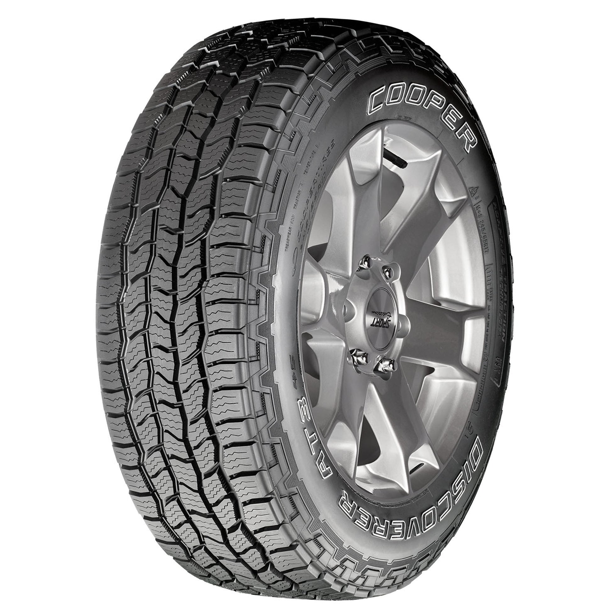 Cooper Discoverer A/T3 4S All Terrain 235/75R16 108T Light Truck Tire
