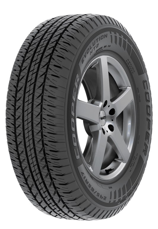 Cooper Evolution HT2 245/65R17 107T Passenger/Truck/SUV Tire Fits: 2004 Jeep Grand Cherokee Overland, 2019 Jeep Cherokee Trailhawk Elite