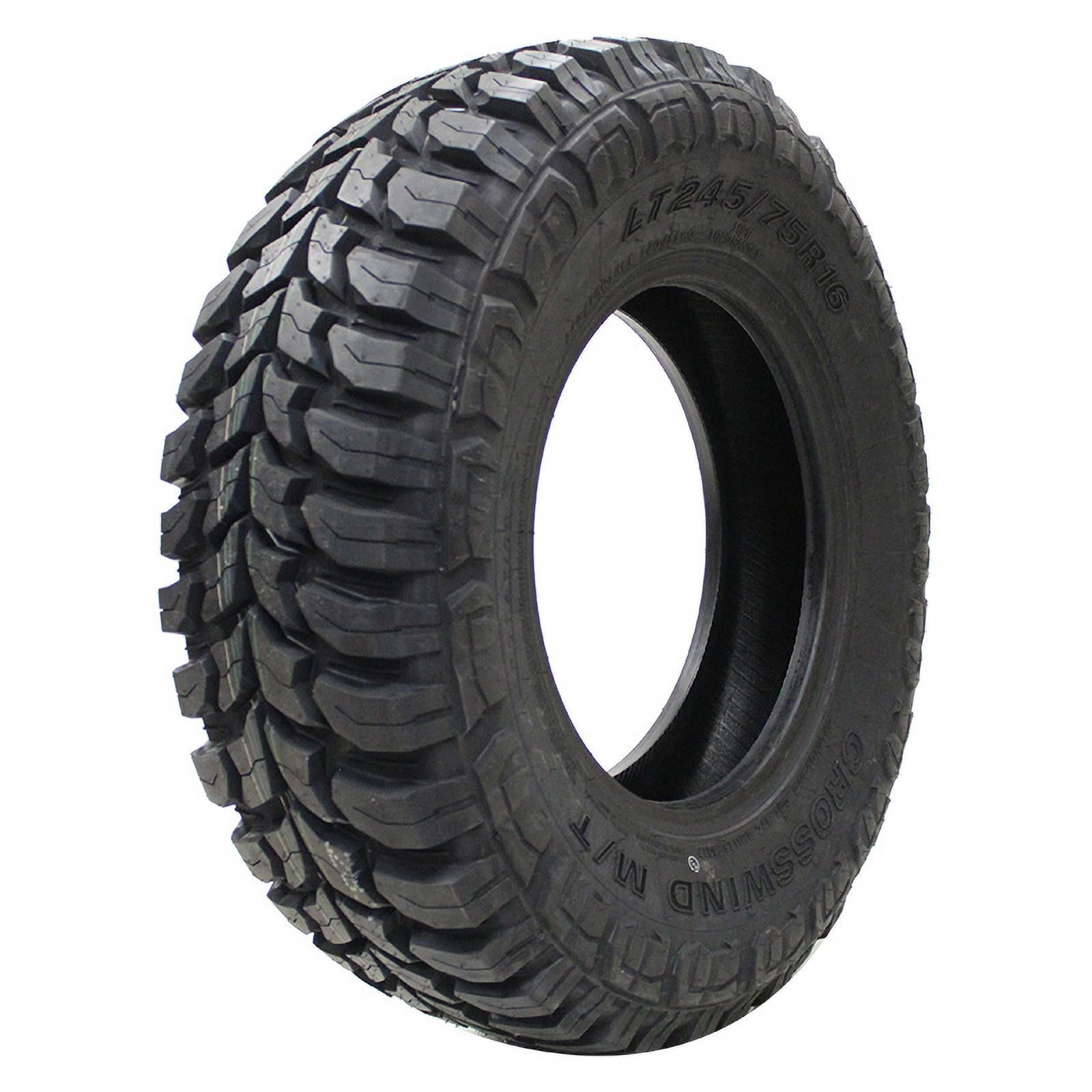 Crosswind M/T Mud Terrain LT265/75R16 123Q E Light Truck Tire