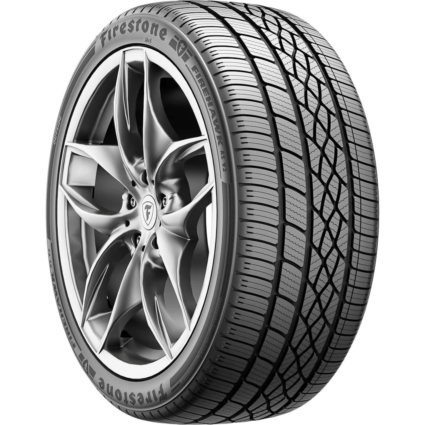 Firestone FireHawk A/S V2 All Season 235/55R17 99W Passenger Tire