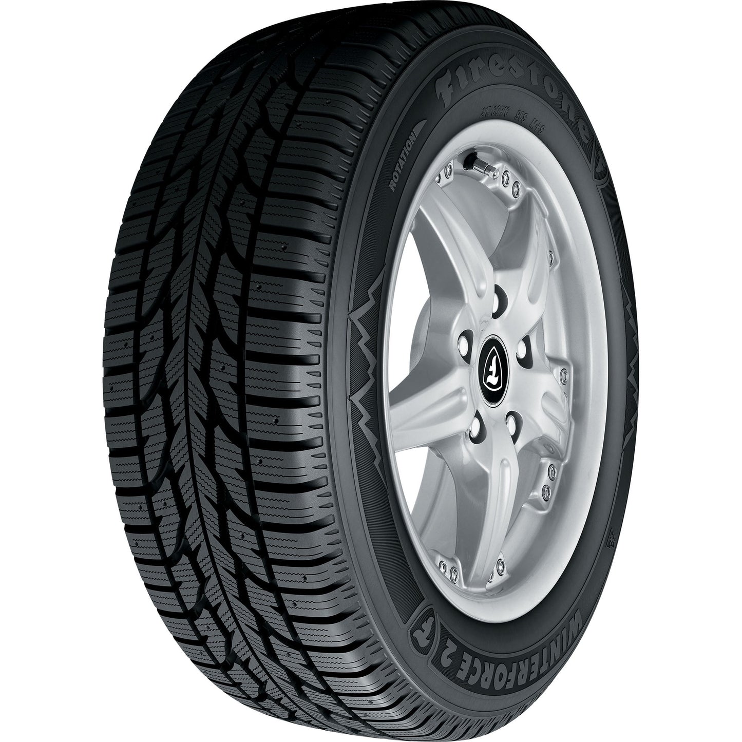 Firestone Winterforce 2 Winter 225/60R16 98S Passenger Tire