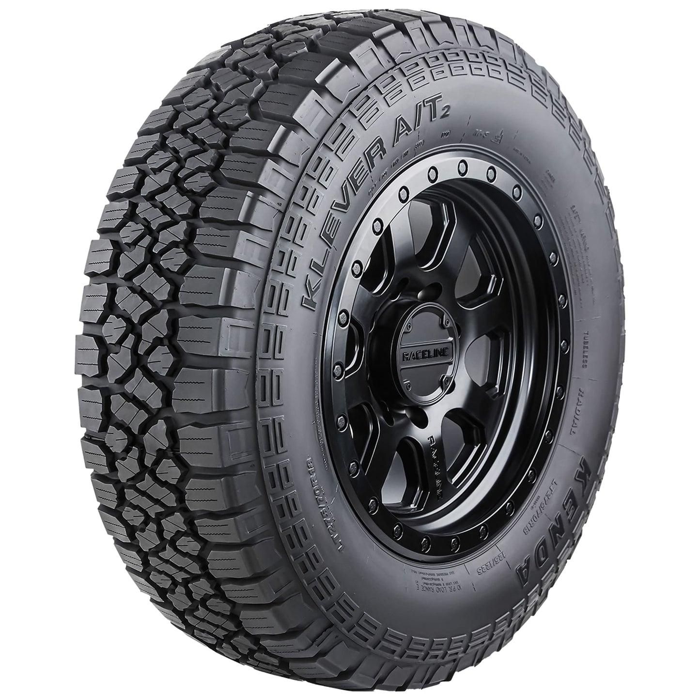 Kenda Klever A/T2 KR628 All Terrain P255/70R16 115T XL Light Truck Tire