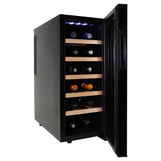 Koolatron 12 Bottle Wine Cooler Freestanding Wine Fridge