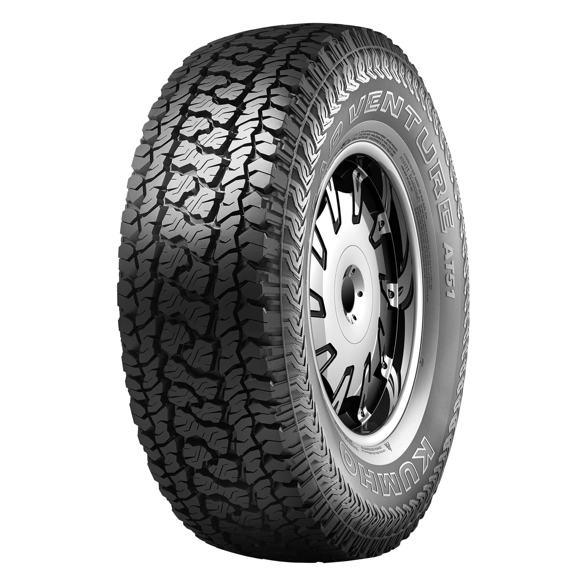Kumho Road Venture AT51 All Terrain 235/75R17 109T Light Truck Tire