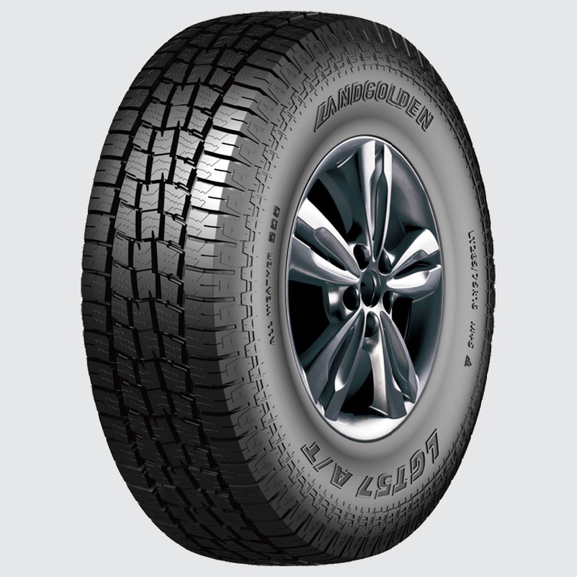 LandGolden LGT57 A/T All Terrain LT245/75R17 121/118S E Light Truck Tire