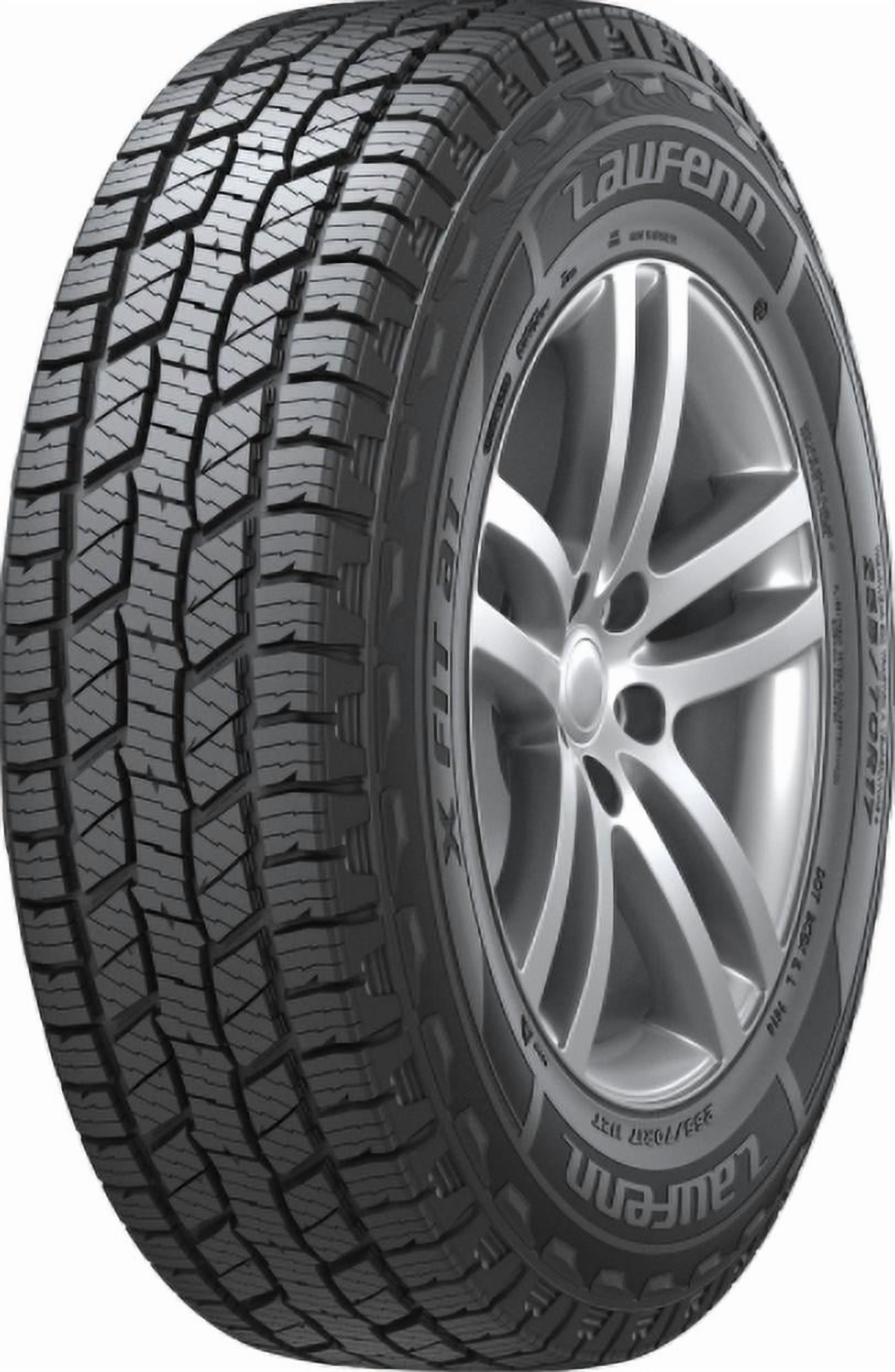 Laufenn X FIT AT LC01 All Terrain 255/75R17 115T Passenger Tire Fits: 2017 Jeep Wrangler Unlimited Sport, 2016 Jeep Wrangler Unlimited Sport S