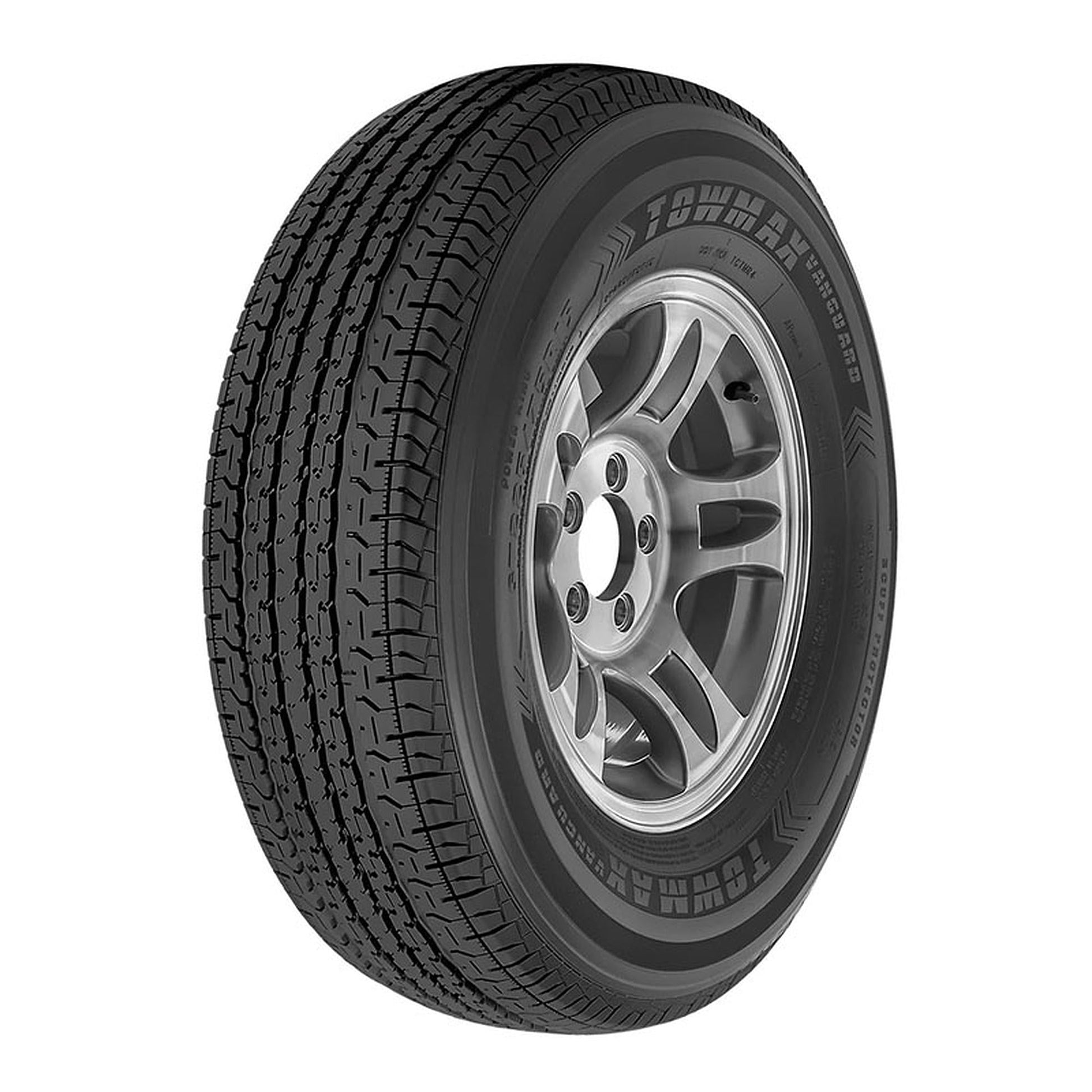 Power King Towmax Vanguard ST205/75R15 107/102N D Trailer Tire