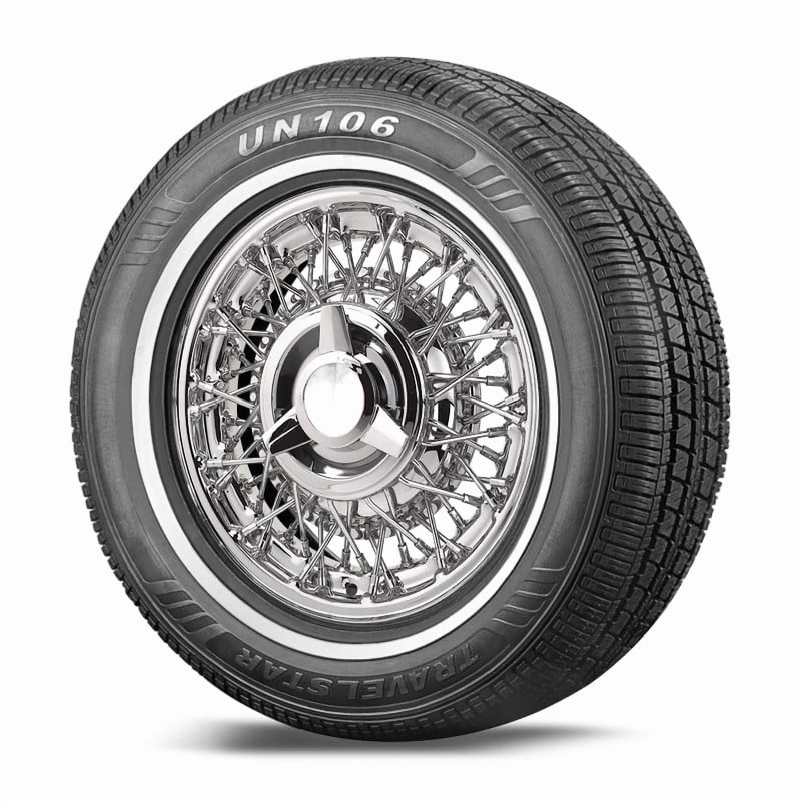 Travelstar UN106 All Season 215/75R15 100S Passenger Tire 215/75/15,White Wall 18mm(Tire Only)