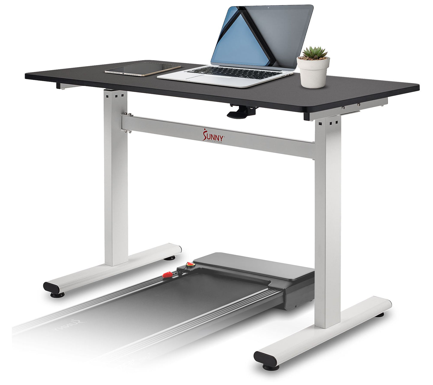 Sunny Health Treadmill Multi-Purpose Auto Standing Desk