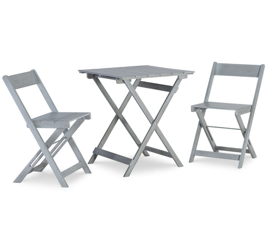 Linon Home Outdoor Riverdale Three-Piece Table& Chair Set