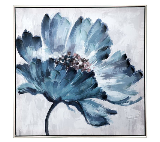 Barbara King Painted Floral Canvas