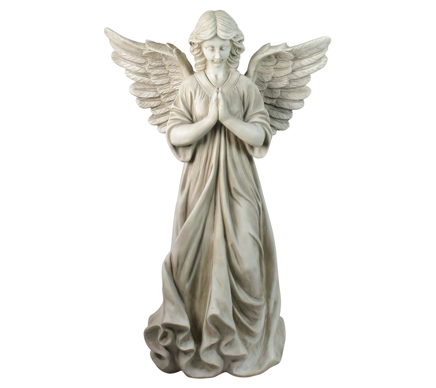 Northlight 29.5" Angel Standing in Prayer Garden Statue
