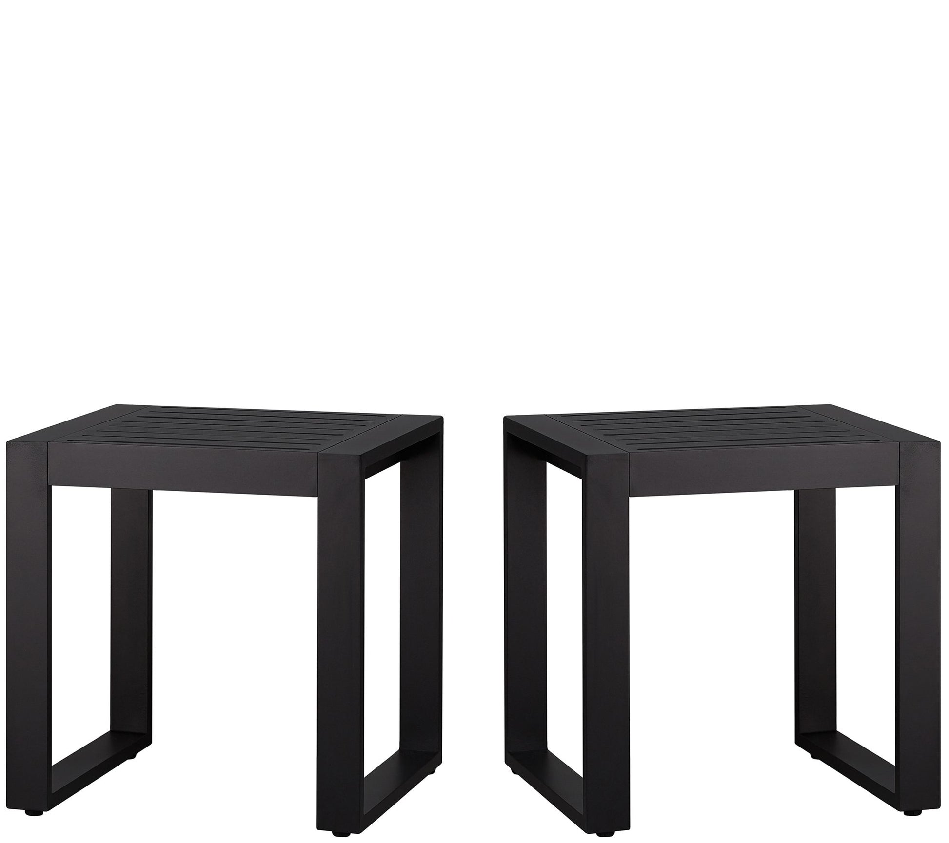 Real Flame Set of 2 Outdoor Baltic End Tables