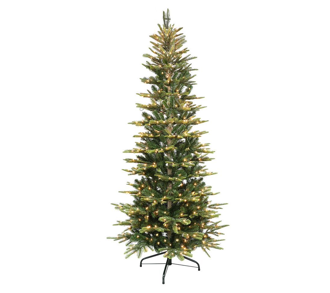 7.5' Slim Artic Fir Artificial Tree 450 Clear Lights
