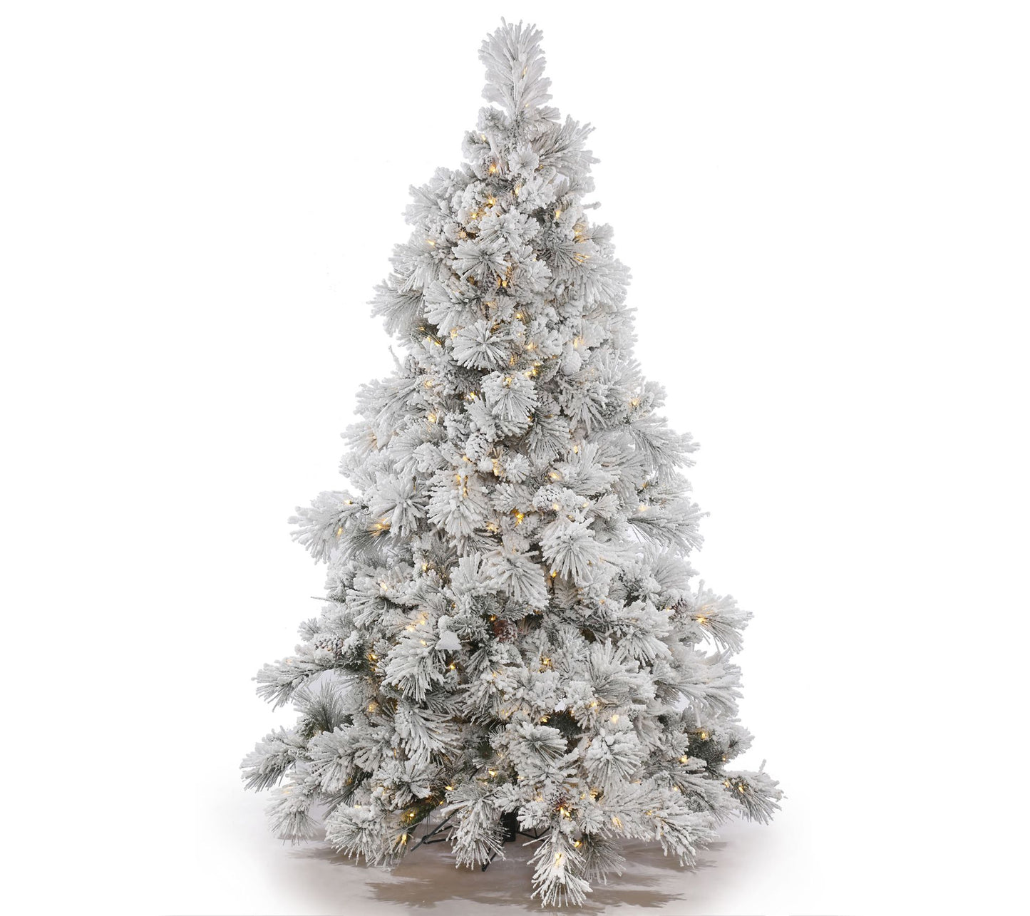 3.5' x 35" Flocked Alberta Tree by Vickerman