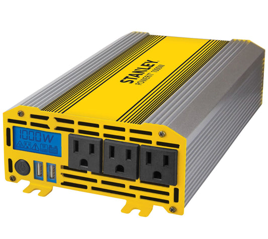 Stanley 1000 Watt Digital Triple-Outlet Power Inverter