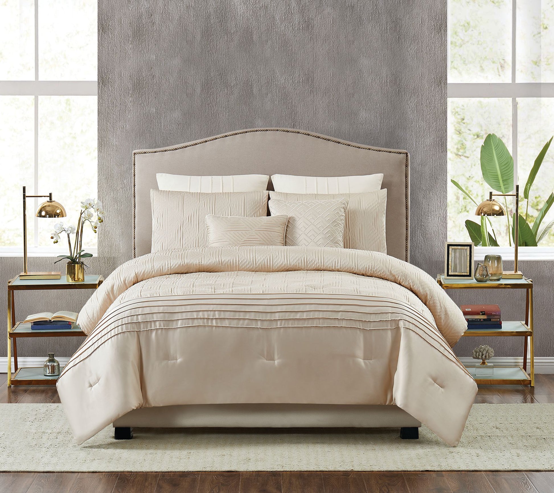 5th Avenue Lux Noelle 7-Piece Queen Comforter Set