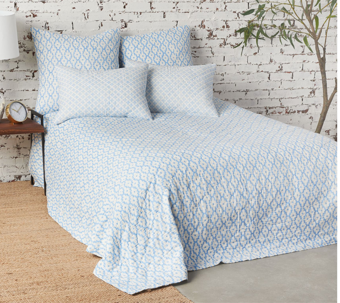 carol & frank Talley Santorini Queen Quilt