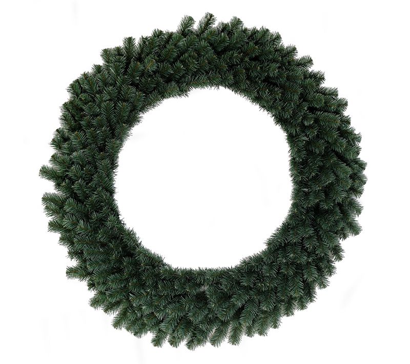 36" Blue Spruce Wreath 220 Tip by Santa's Workshop