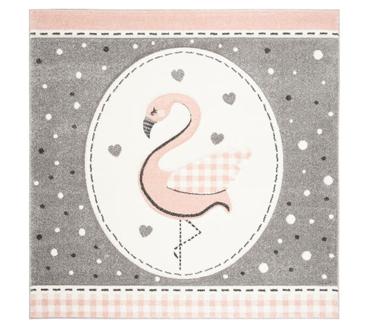 Carousel Kids 154 Collection 5'-3" X 5'-3" Square Rug