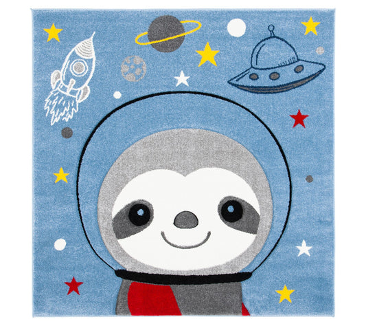 Carousel Kids 140 Collection 5'-3" X 5'-3" Square Rug