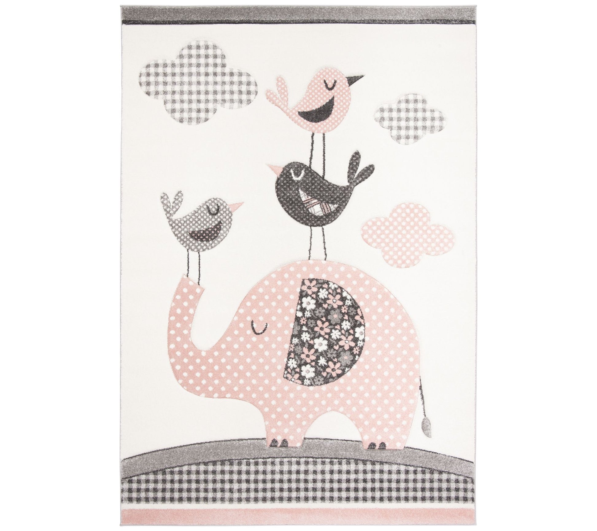 Carousel Kids 127 Collection 5'-3" X 7'-6" Rug