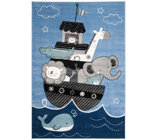 Carousel Kids 121 Collection 5'-3" X 7'-6" Rug