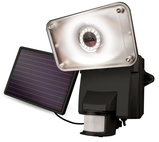 MAXSA Bright Motion-Activated Solar Security Light