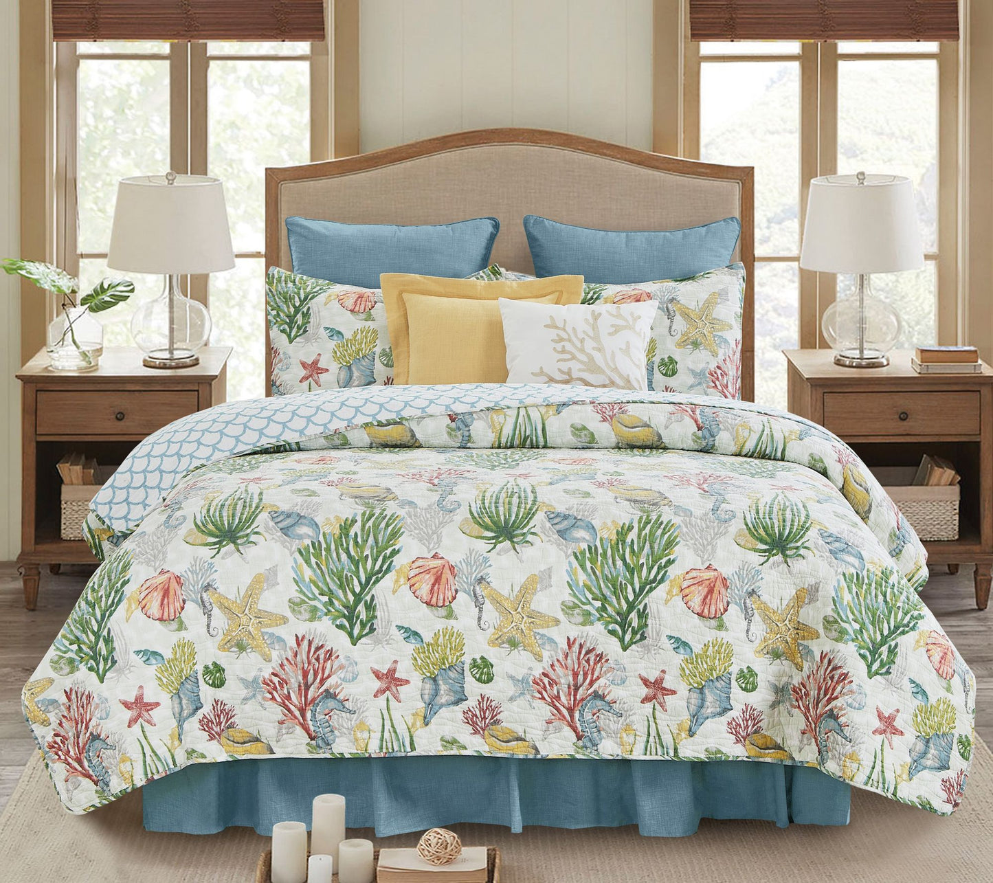 C&F Home Shellwood Sound Twin Quilt Set