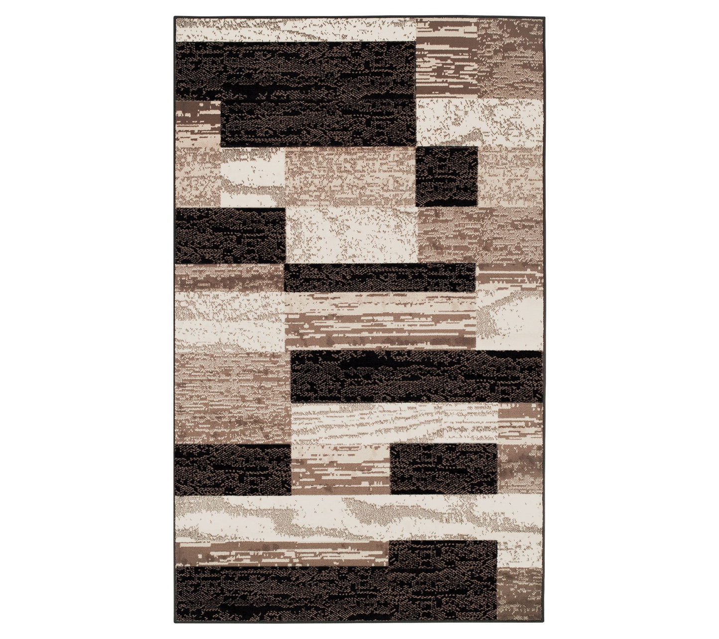 Superior Contemporary Geometric Patchwork 8x10 Area Rug