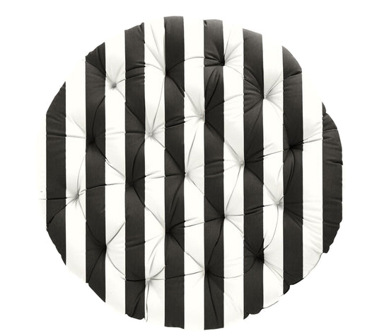Indoor/Outdoor Sunbrella Cabana Stripe Papasan Cushion
