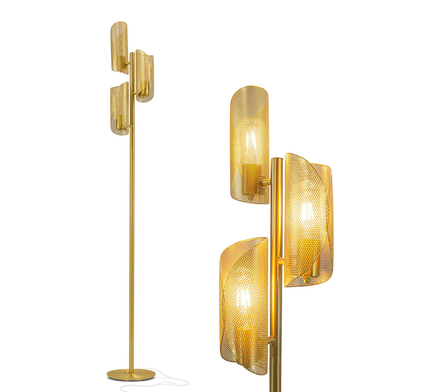 Brightech Lyra 71"H LED Floor Lamp