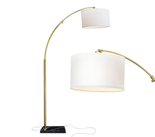 Brightech Logan 76" LED Arc Floor Lamp