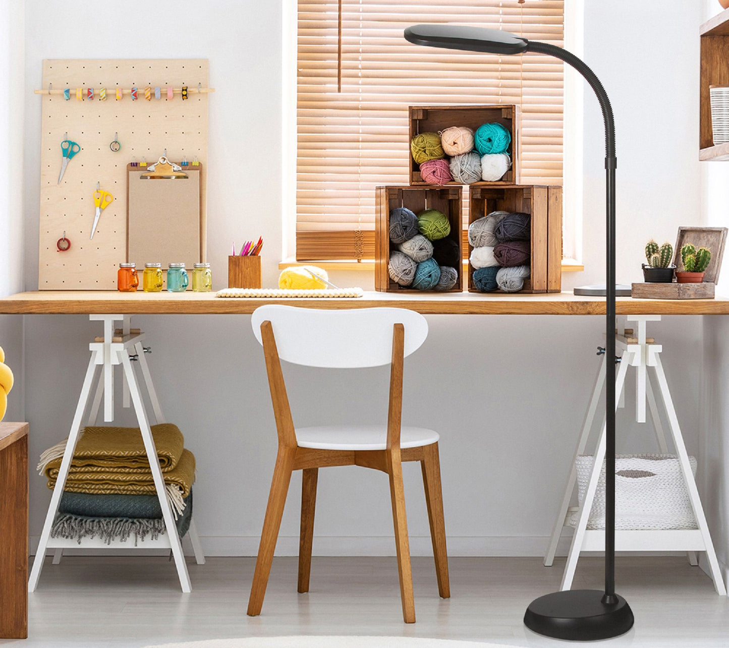 Brightech Litespan Slim 55 in. LED Reading Floor Lamp