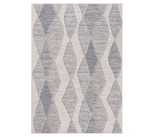 Ox Bay Geometric PET Indoor/Outdoor Area Rug, 5' x 7'