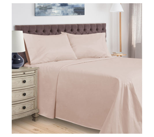 Superior Egyptian Cotton 400TC Solid Bed Sheet et, Twin XL