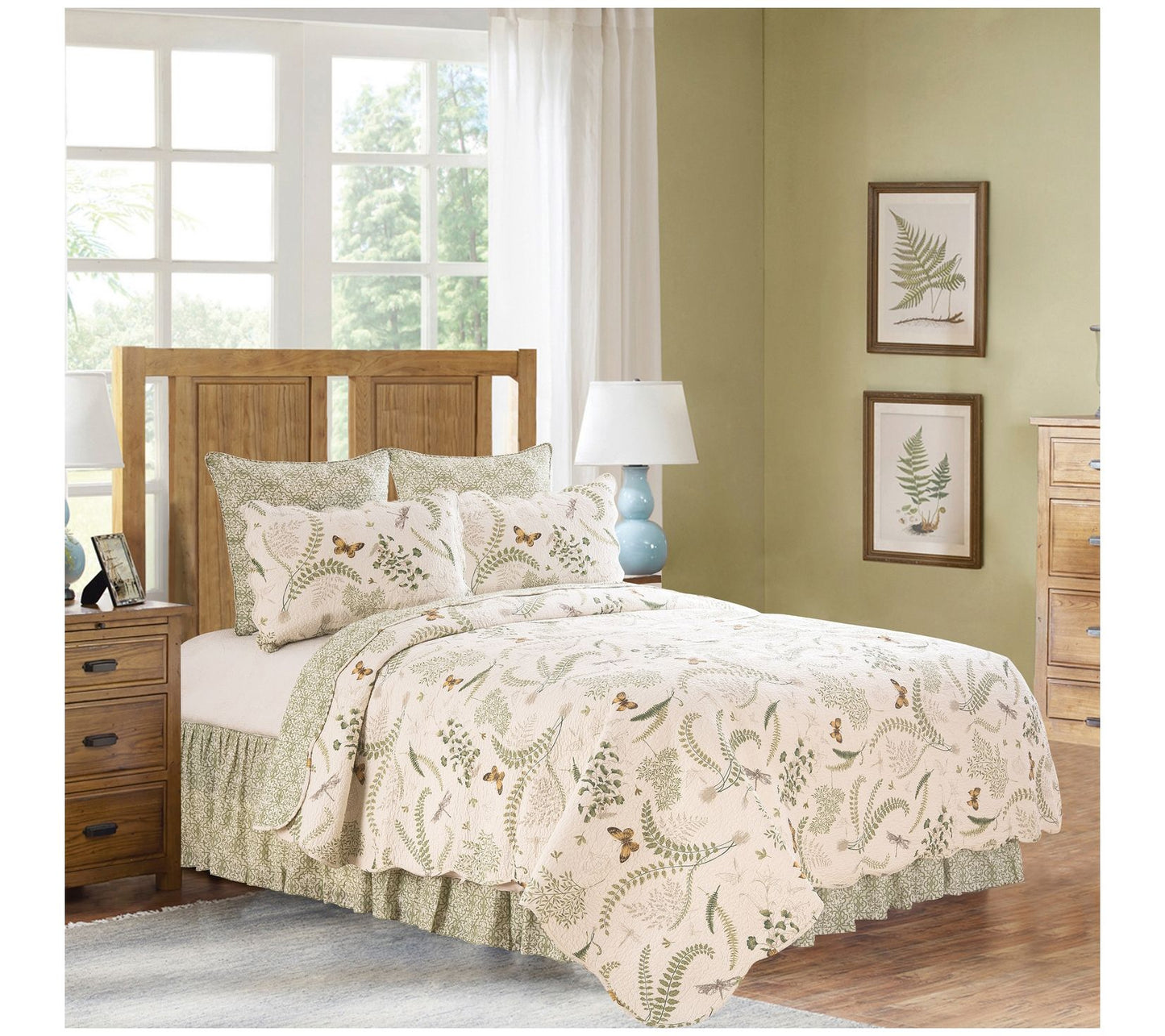 Althea King Quilt by Valerie