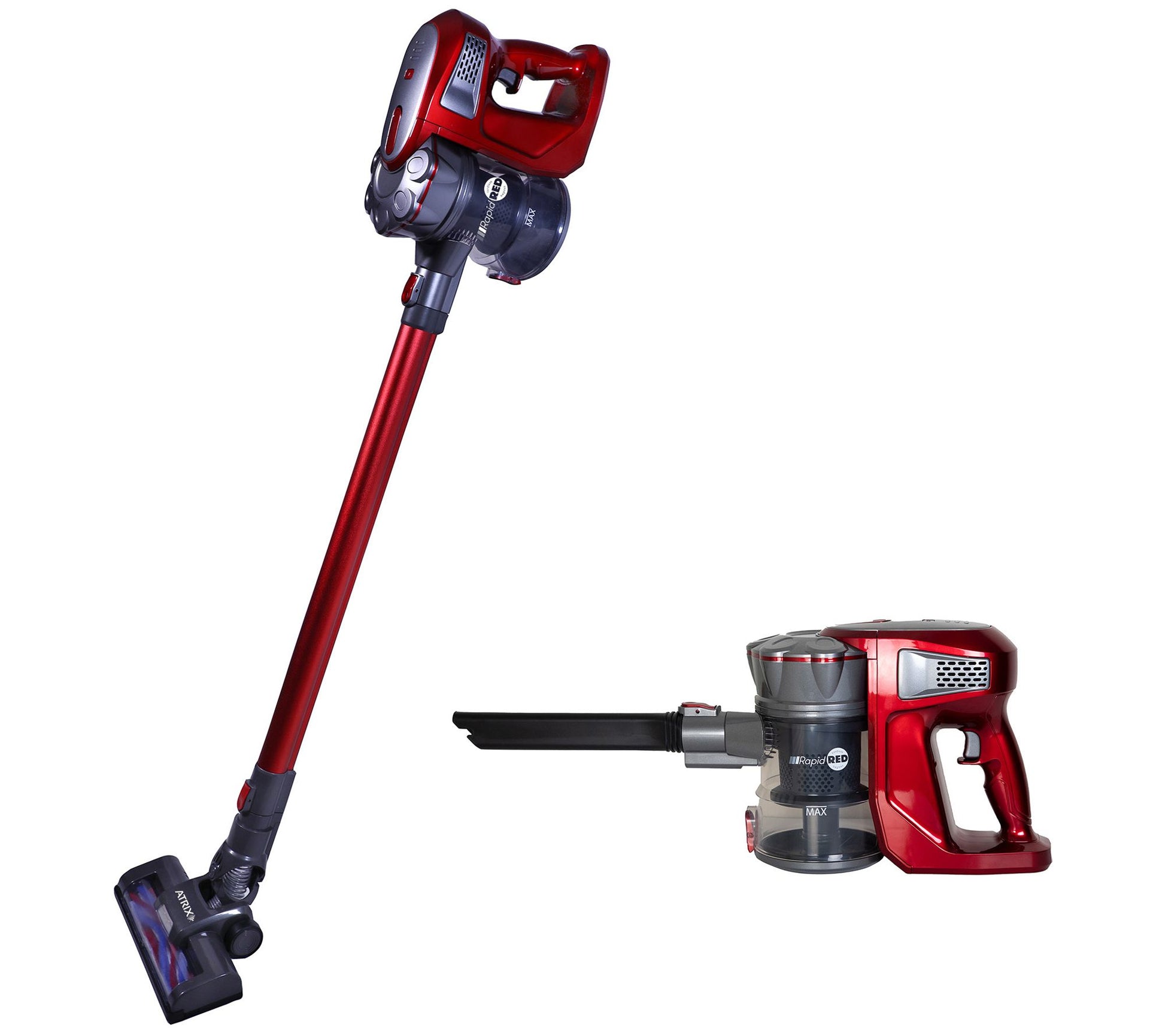 Atrix Rapid Red Cordless Stick Vacuum