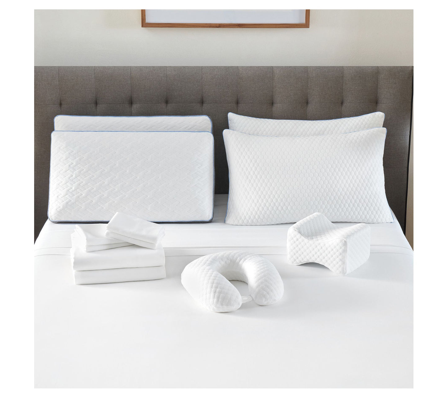 Somapedic 12-Piece Complete Bedding Bundle, Full