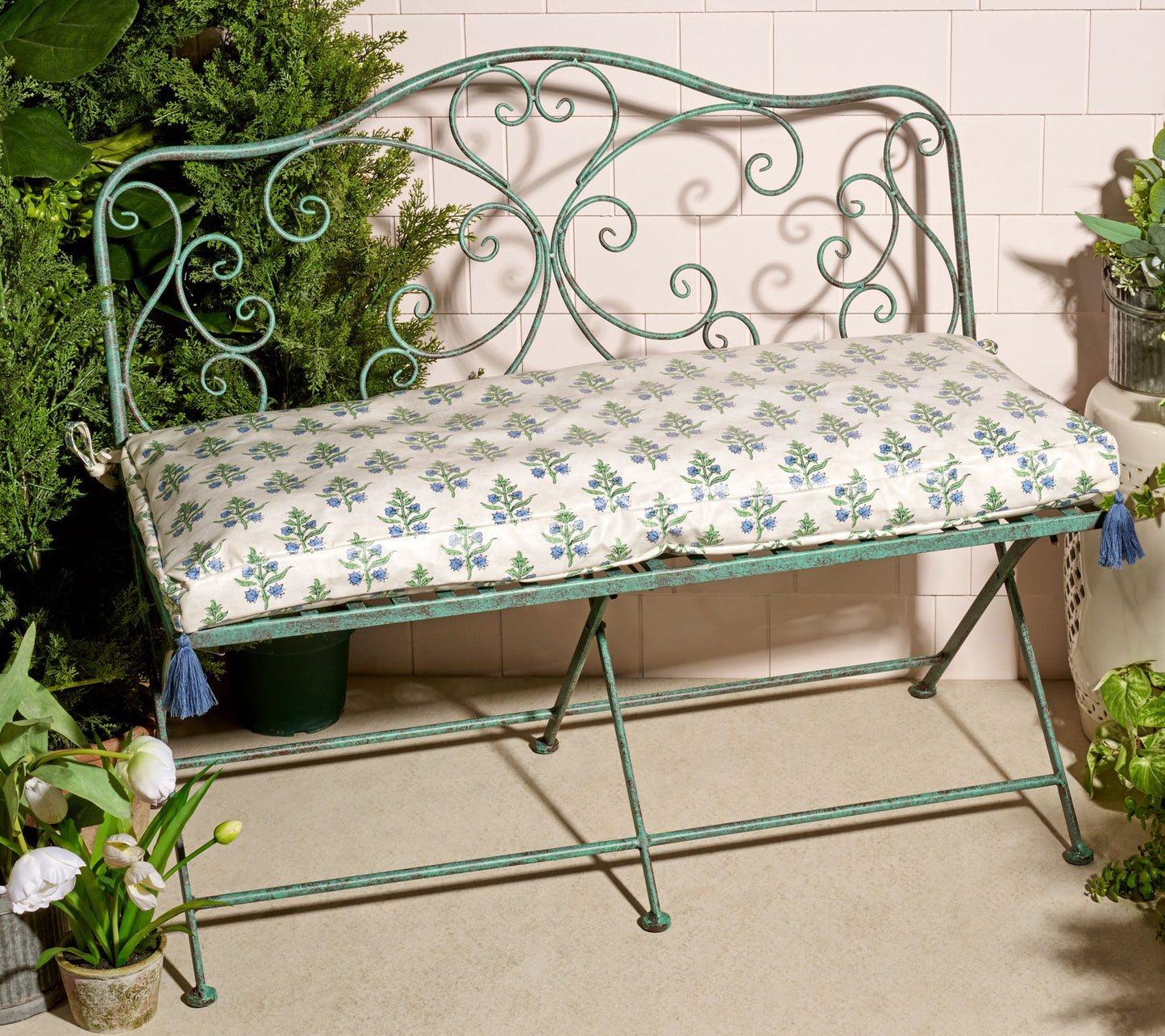 Cozy Cottage by Liz Marie Bench Cushion