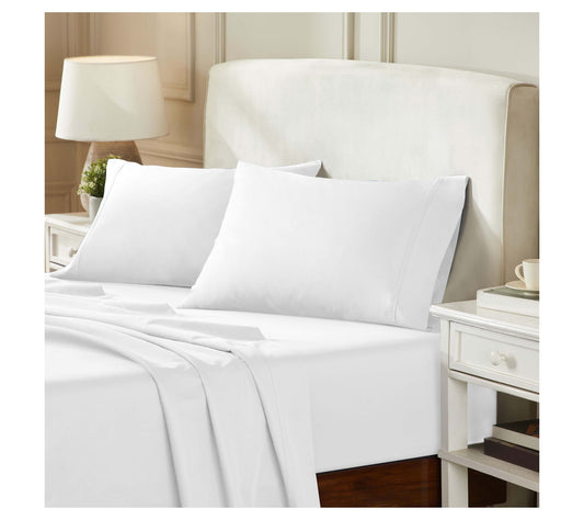 Superior Egyptian Cotton 850-TC Solid Bed SheetSet, Full