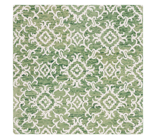 Blossom 104 Hand Tufted Wool 6' x 6' Square Rugby Valerie