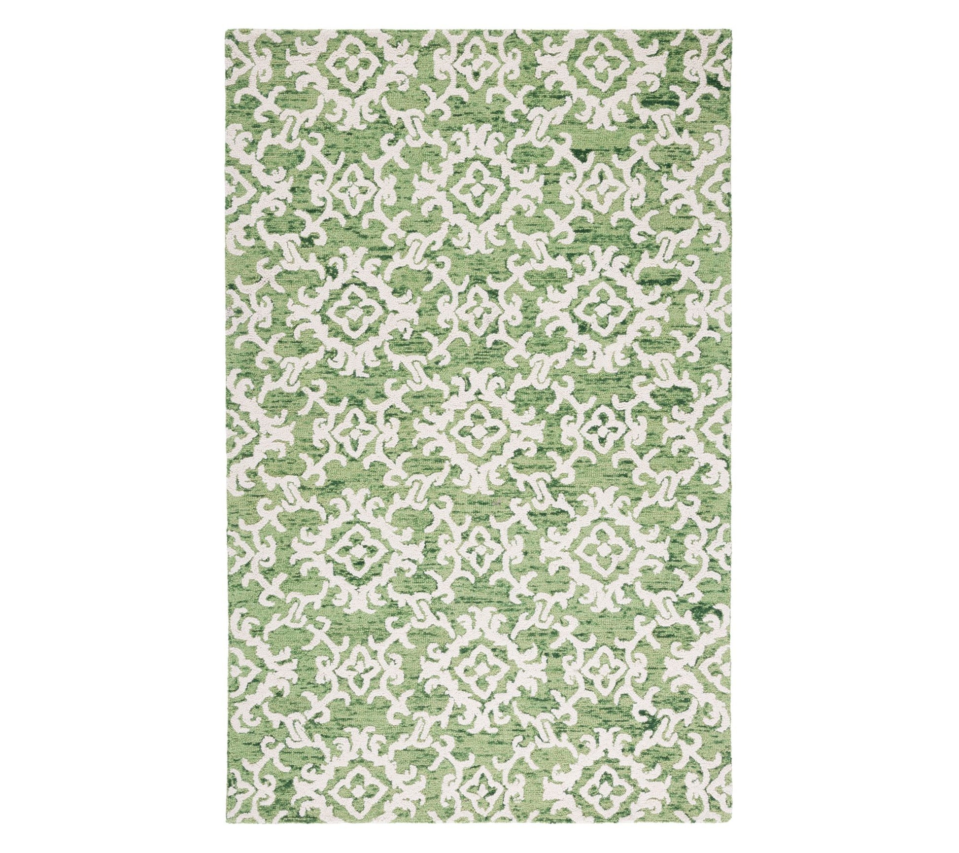 Blossom 104 Hand Tufted Wool 6' x 9' Rug by Valerie