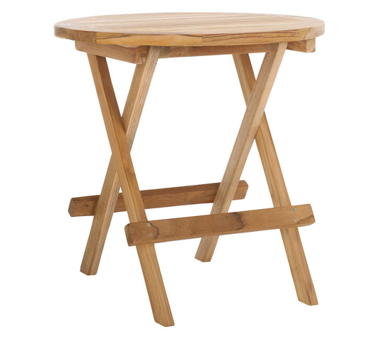 Rory Teak Folding Round Table by Valerie