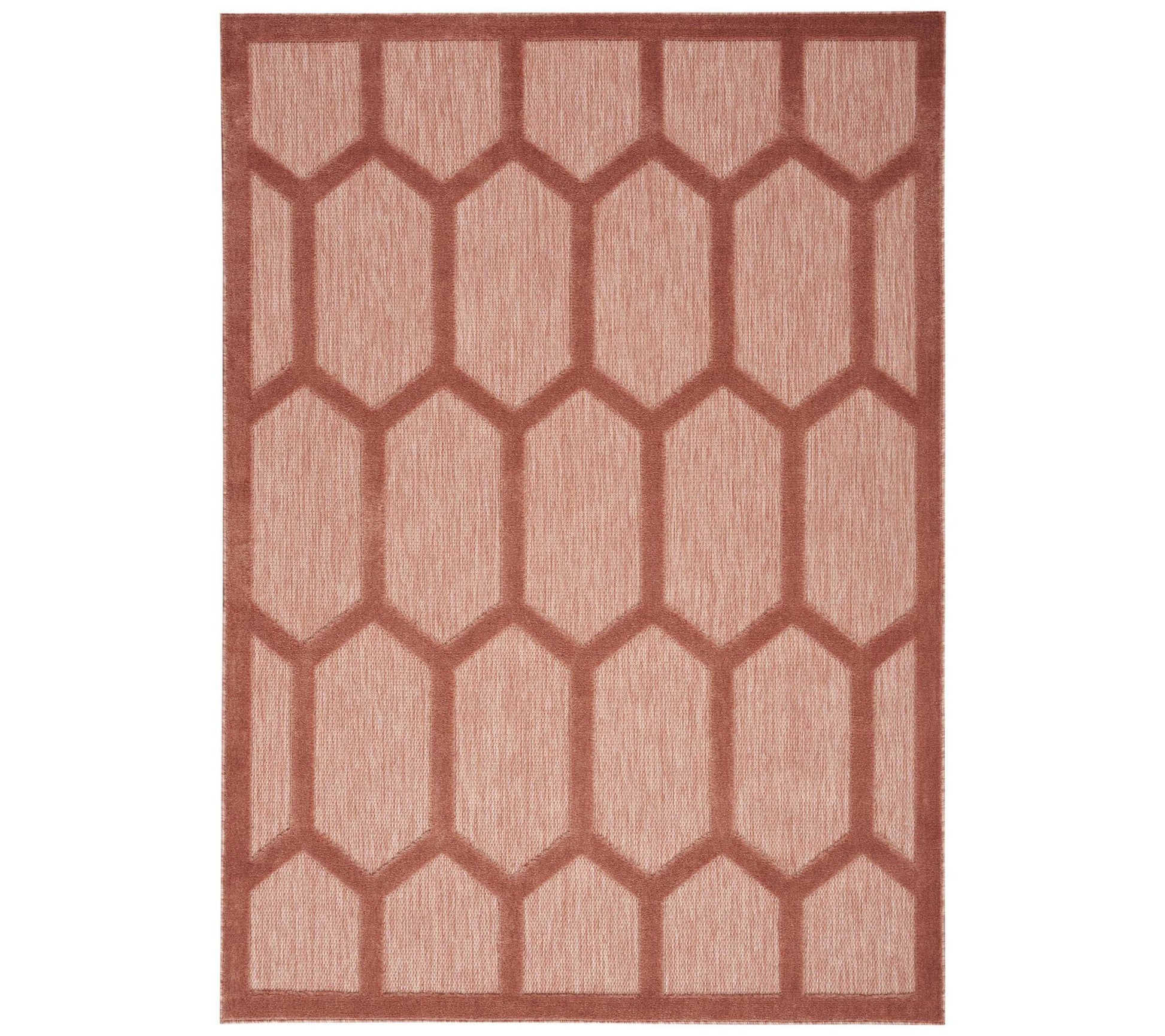 Nourison 5'x7' Honeycomb Indoor/Outdoor Area Rug
