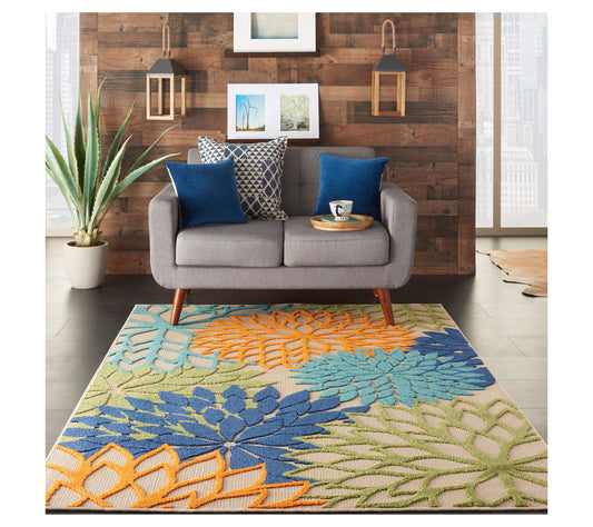 Nourison Aloha Tropical 6' x 9' Rug