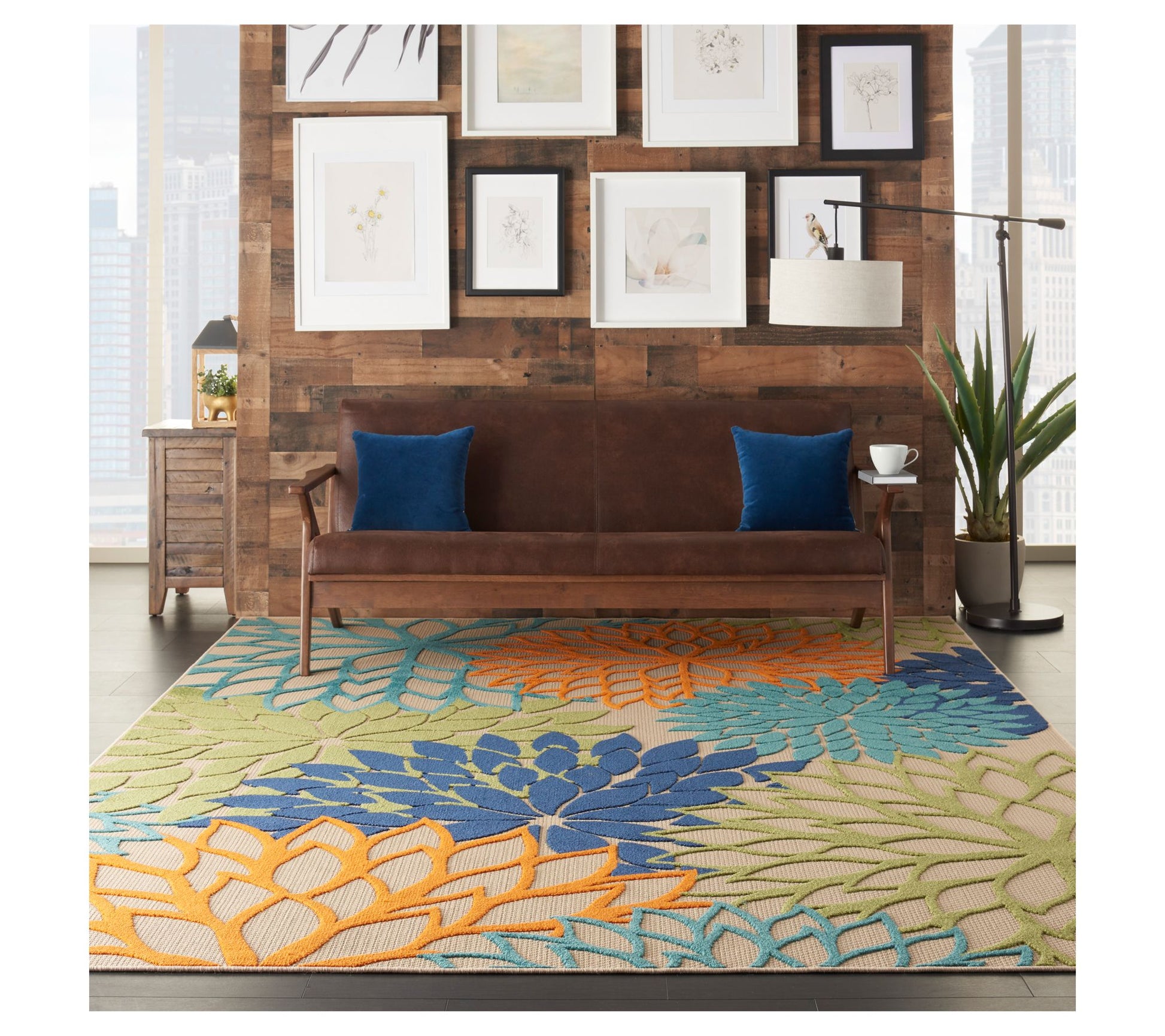 Nourison Aloha Tropical 7'10" x 10'6" Rug