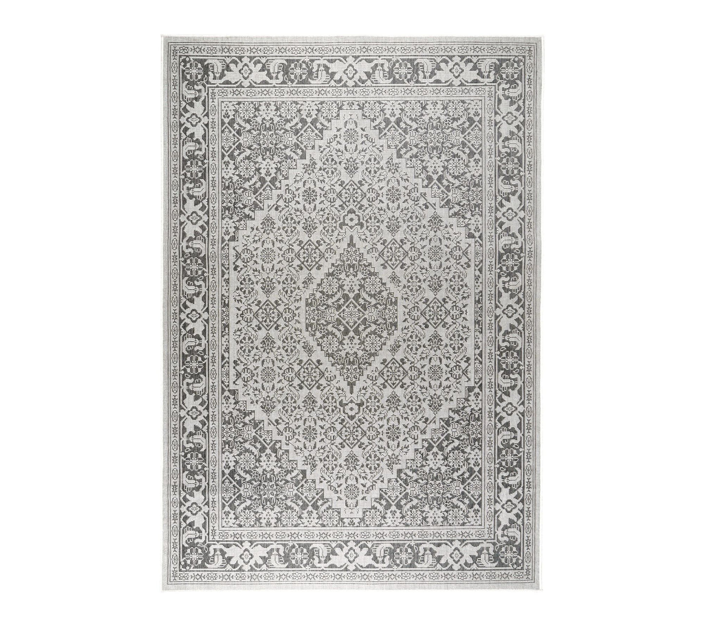 NMNY Patio Country Dahlia 8x10 Indoor/Outdoor Rug
