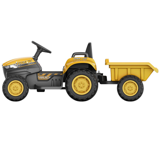 Blazin' Wheels 12V Battery Operated Tractor with Trailer